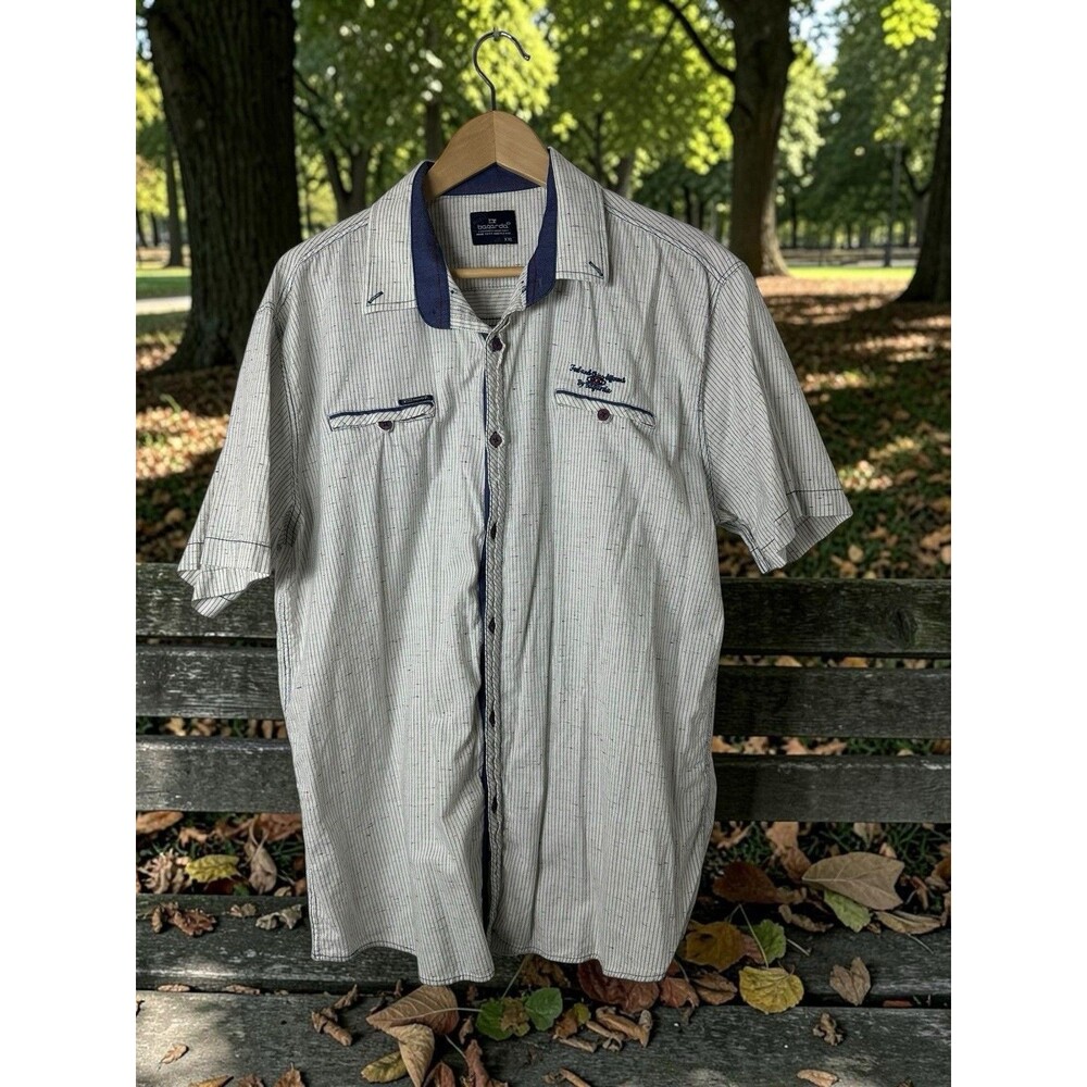VGC Bagarda Shirt BGD Button Down Lightweight Summer Shirt Men's Sz XXL